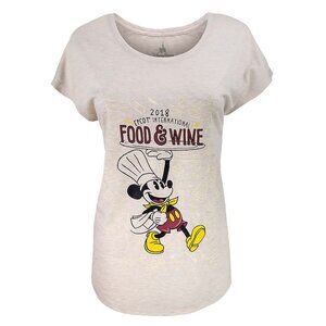 Disney Parks EPCOT 2018 Food & Wine Festival Chef Mickey Short Sleeve Shirt